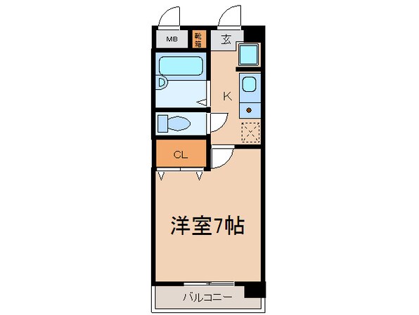 メイシービルの物件間取画像